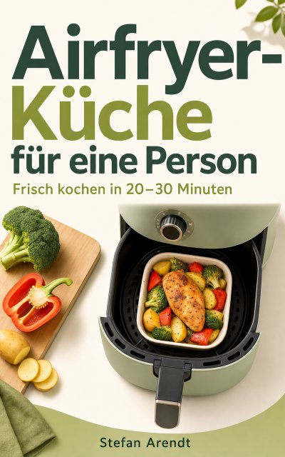'Cover von Airfryer-Küche für eine Person'-Cover