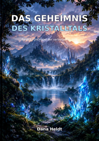'Cover von Die Hüter der verborgenen Welt „Das Geheimnis des Kristalltals“ Band 1'-Cover