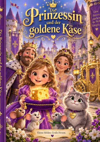 'Cover von Die Prinzessin und der goldene Käse'-Cover