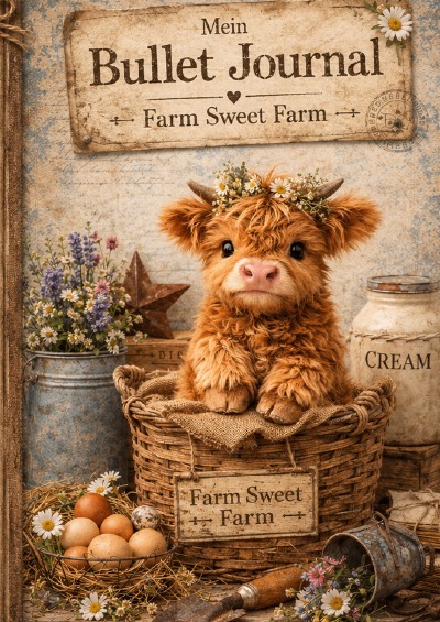 'Cover von Farm Sweet Farm – Dein Bullet Journal mit ganz besonderem Landhaus-Charme'-Cover