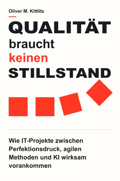 'Cover von Qualität braucht keinen Stillstand'-Cover