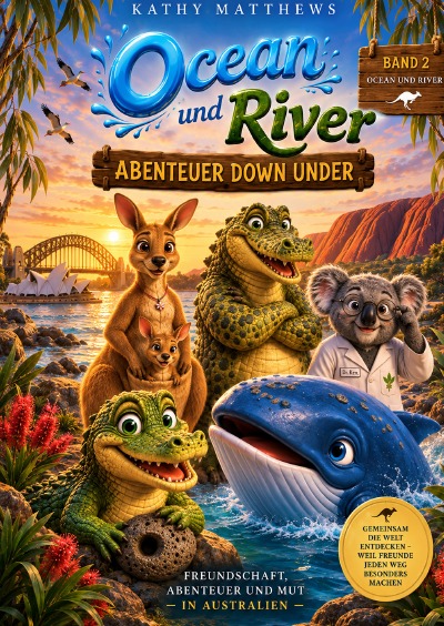 'Cover von Ocean und River – Band 2: Abenteuer Down Under'-Cover