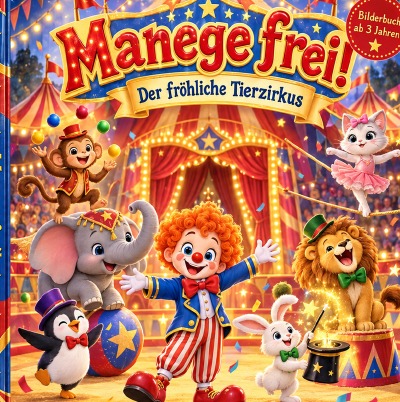 'Cover von Manege frei! – Der fröhliche Tierzirkus'-Cover
