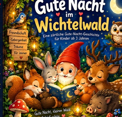 'Cover von Gute Nacht im Wichtelwald'-Cover