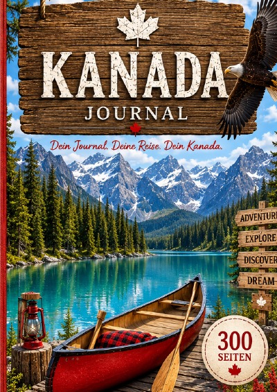 'Cover von Kanada Bullet Journal'-Cover