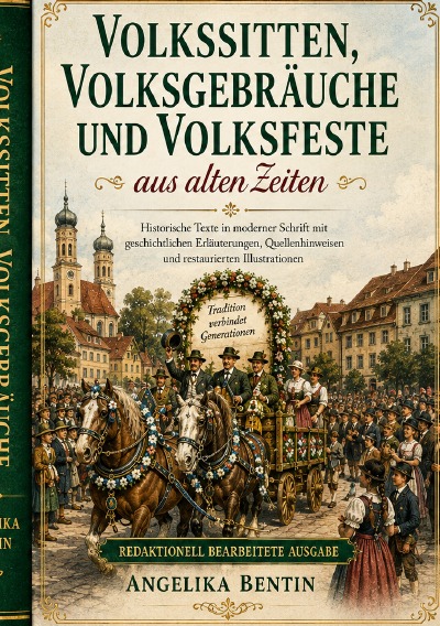 'Cover von Volkssitten, Volksgebräuche & Volksfeste aus alten Zeiten'-Cover