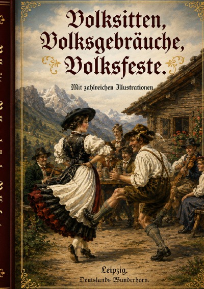 'Cover von Volkssitten, Volksgebräuche, Volksfest'-Cover