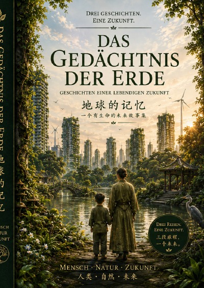 'Cover von DAS GEDÄCHTNIS DER ERDE · 地球的记忆 Geschichten einer lebendigen Zukunft · 一个有生命的未来故事集'-Cover