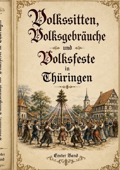 'Cover von Volksitten Volksgebräuche Volksfeste Thüringen'-Cover