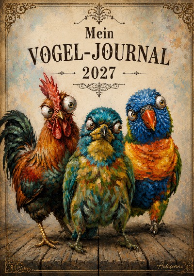 'Cover von Mein Vogel-Journal 2027'-Cover