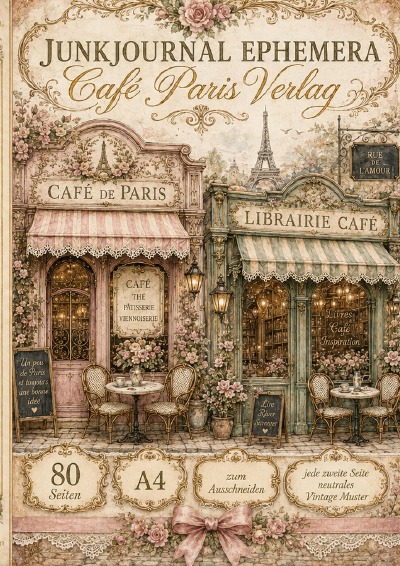 'Cover von Junkjournal Ephemera – Café Paris Verlag'-Cover