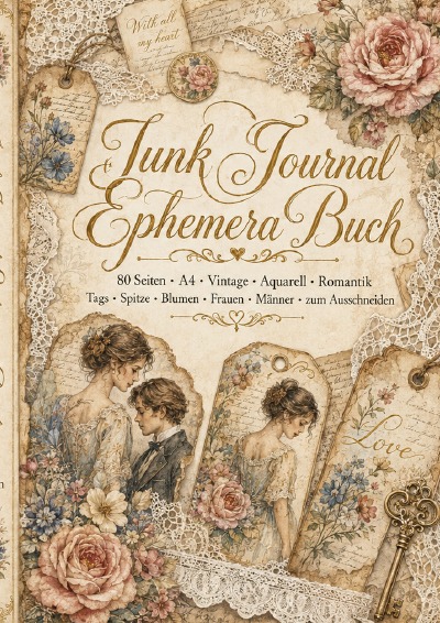 'Cover von Junk Journal Ephemera'-Cover