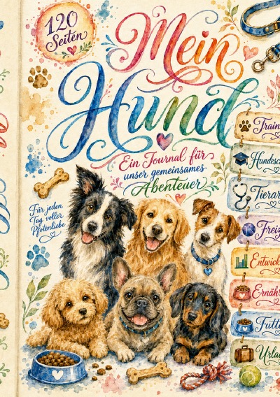 'Cover von Mein Hund – Das liebevoll gestaltete Journal für eure gemeinsame Zeit'-Cover