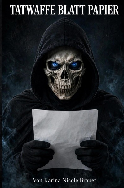 'Cover von Tat Waffe Blatt Papier'-Cover
