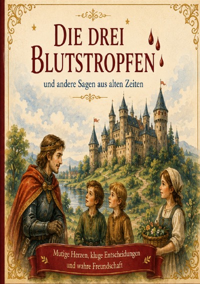 'Cover von Die drei Blutstropfen'-Cover