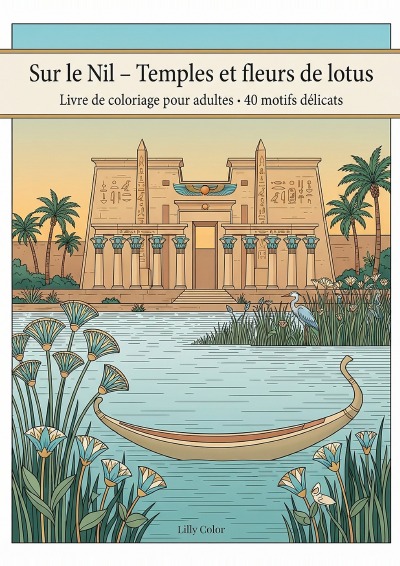 'Cover von Sur le Nil – Temples et fleurs de lotus'-Cover