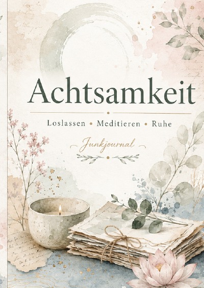 'Cover von Achtsamkeit – Loslassen · Meditieren · Ruhe Journal'-Cover