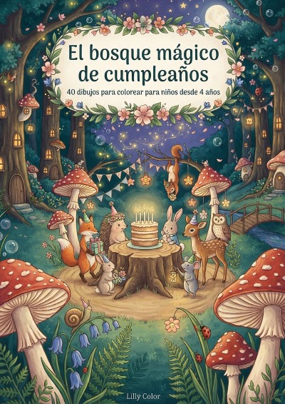 'Cover von El bosque mágico de cumpleaños'-Cover
