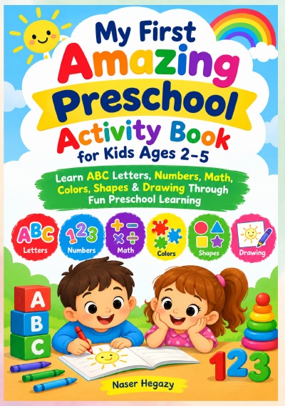 'Cover von My First Amazing Preschool Activity Book for Kids Ages 2–5'-Cover