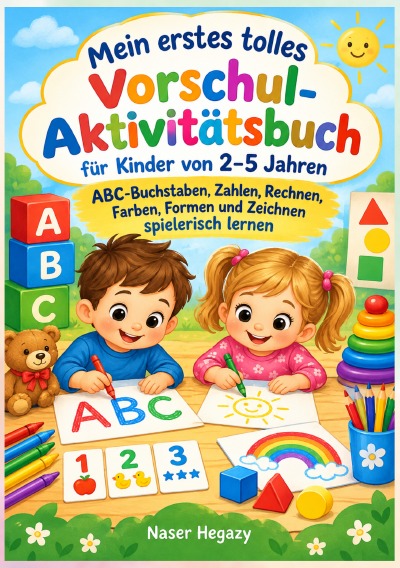 'Cover von Mein erstes tolles Vorschul-Aktivitätsbuch für Kinder von 2–5 Jahren'-Cover