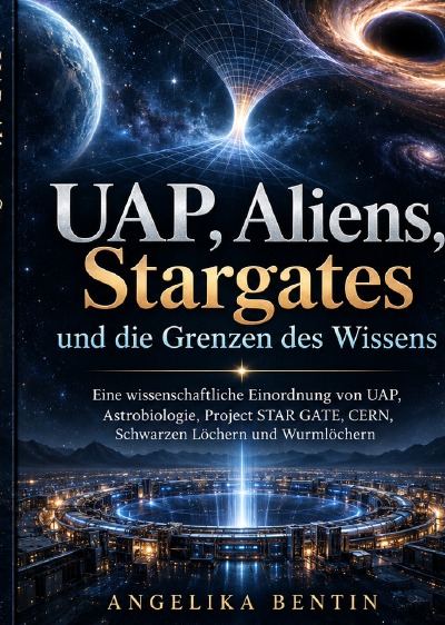 'Cover von UAP, Aliens, Stargates und die Grenzen des Wissens'-Cover