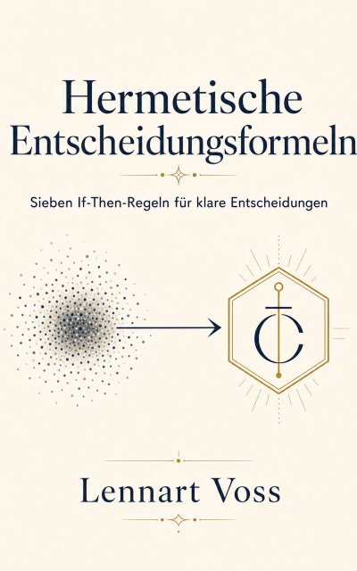 'Cover von Hermetische Entscheidungsformeln'-Cover