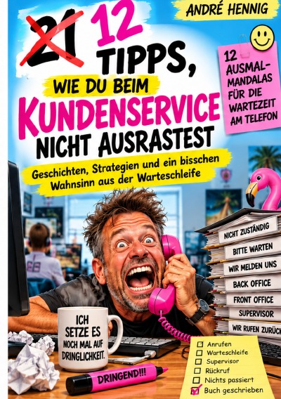 'Cover von 12 Tipps wie du beim Kundenservice nicht ausrastest'-Cover