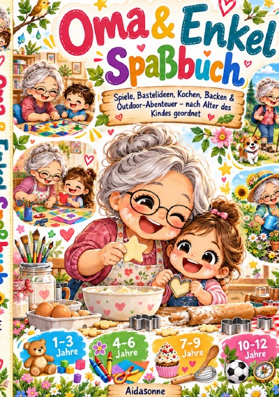 'Cover von Oma & Enkel Spaßbuch'-Cover
