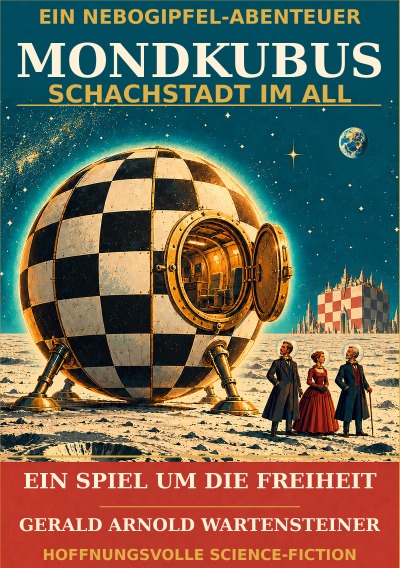 'Cover von Mondkubus Schachstadt im All'-Cover