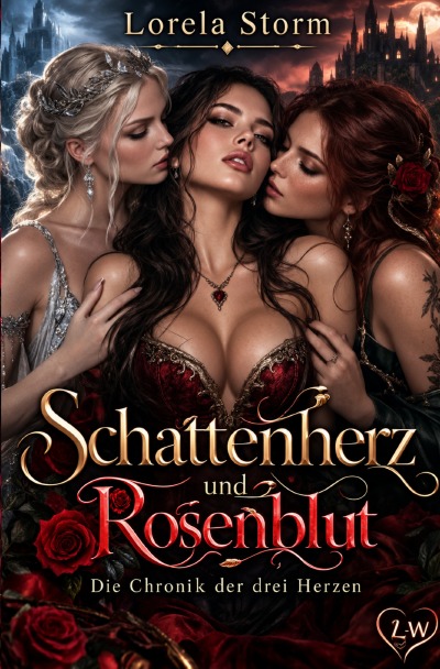 'Cover von Schattenherz und Rosenblut – Die Chronik der drei Herzen'-Cover
