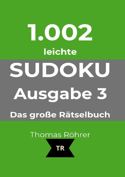 'Cover von 1.002er Sudoku leicht'-Cover