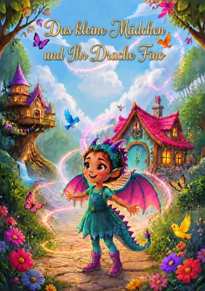 'Cover von Das kleine Mädchen und Ihr Drache Fino'-Cover