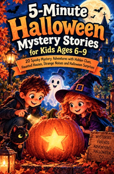 'Cover von 5-Minute Halloween Stories for Kids Ages 6–9'-Cover