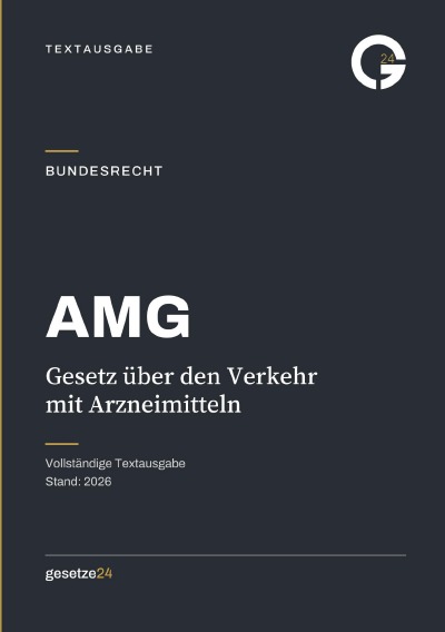 'Cover von AMG – Arzneimittelgesetz'-Cover