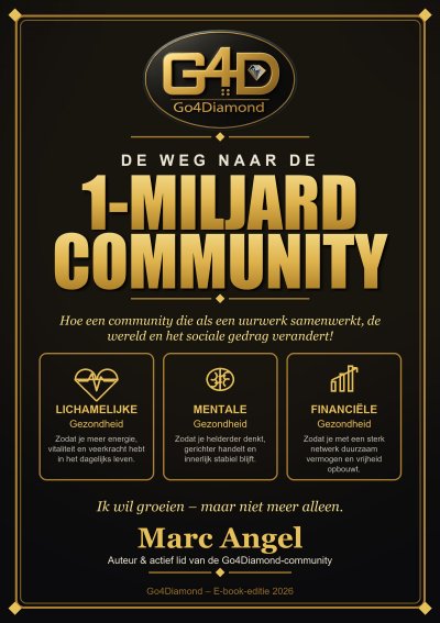 'Cover von De weg naar de 1-miljard-community'-Cover