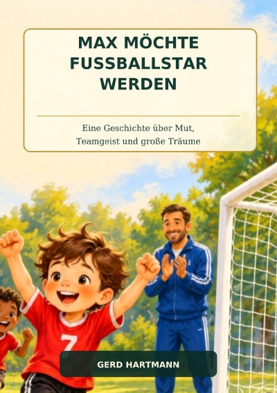 'Cover von Max möchte Fußballstar werden'-Cover