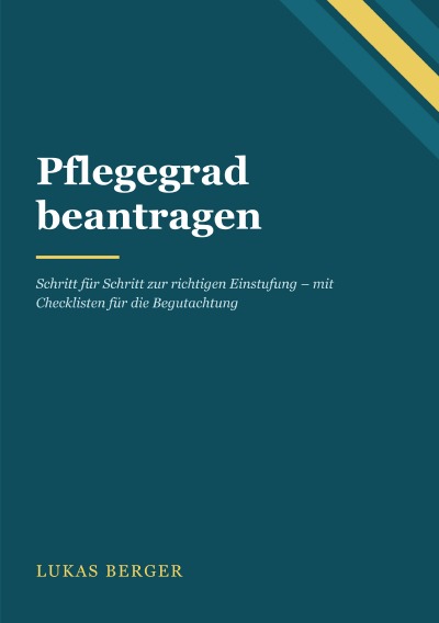 'Cover von Pflegegrad beantragen'-Cover