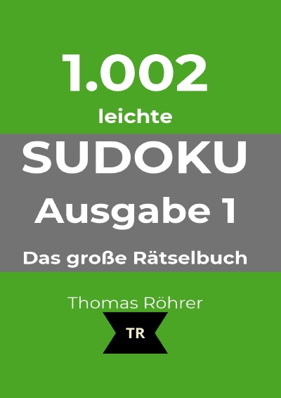 'Cover von 1.002er Sudoku leicht'-Cover