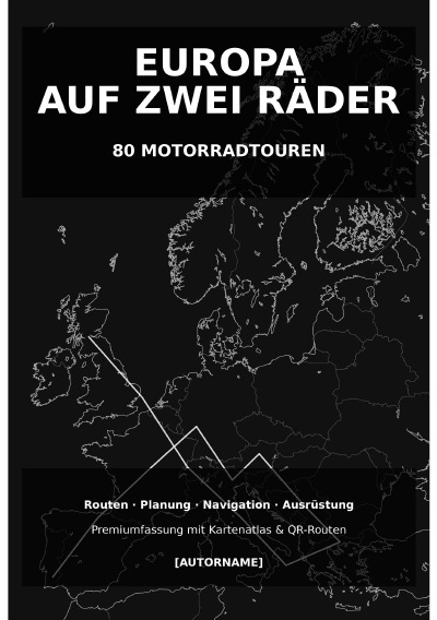 'Cover von Europa auf zwei Rädern'-Cover