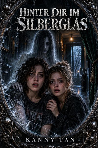 'Cover von Hinter dir im Silberglas'-Cover