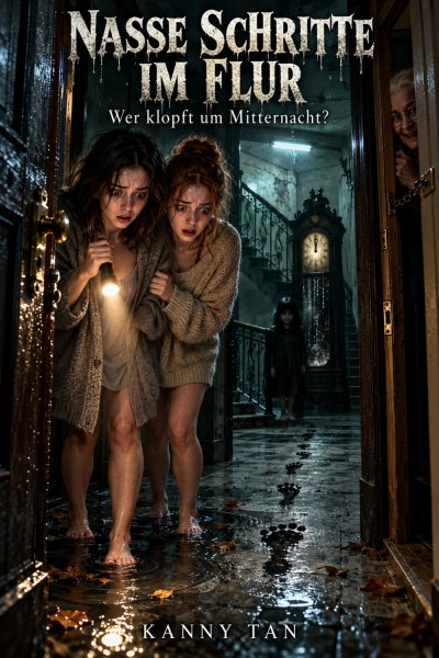 'Cover von Nasse Schritte im Flur:Wer klopft um Mitternacht?'-Cover