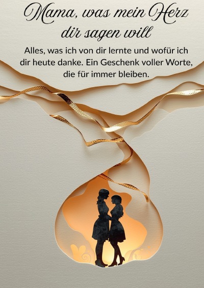 'Cover von Mama, was mein Herz dir sagen will'-Cover