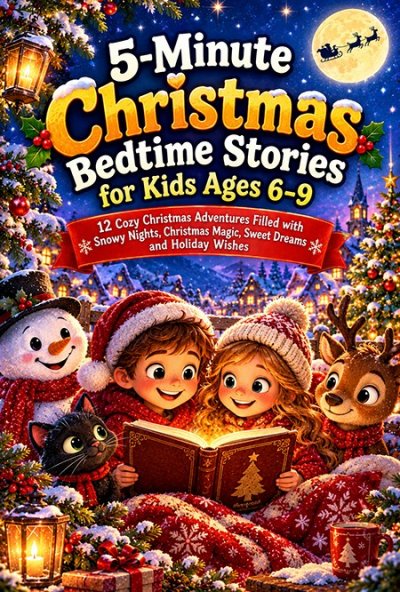 'Cover von 5-Minute Christmas Stories for Kids Ages 6–9'-Cover