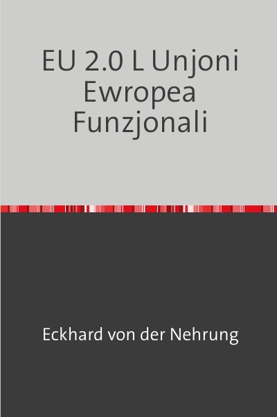 'Cover von EU 2.0 L Unjoni Ewropea Funzjonali'-Cover
