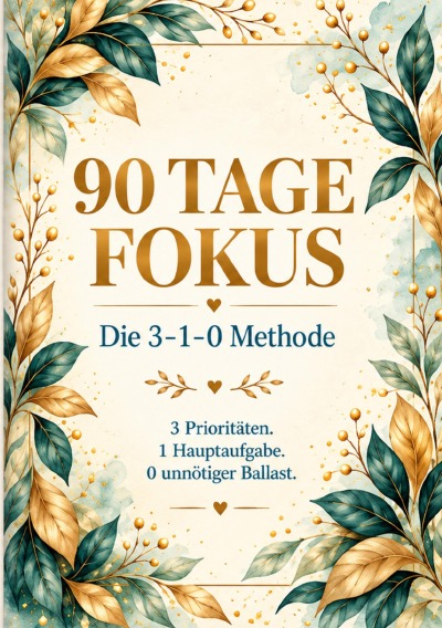 'Cover von 90 Tage Fokus'-Cover