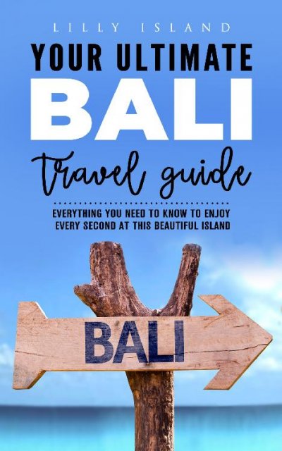 'Cover von Your Ultimate Bali Travel Guide'-Cover