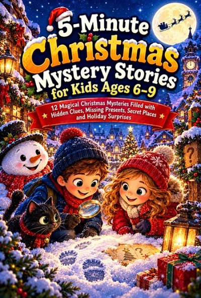 'Cover von 5-Minute Christmas Stories for Kids Ages 6–9'-Cover