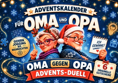 'Cover von Adventskalender für Oma und Opa'-Cover