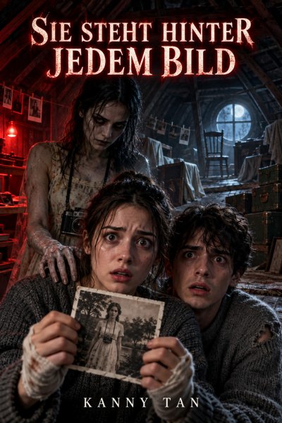 'Cover von Sie steht hinter jedem Bild:Ein Paranormal-Horror-Roman'-Cover