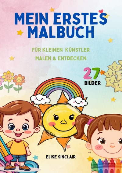 'Cover von Mein erstes Malbuch'-Cover